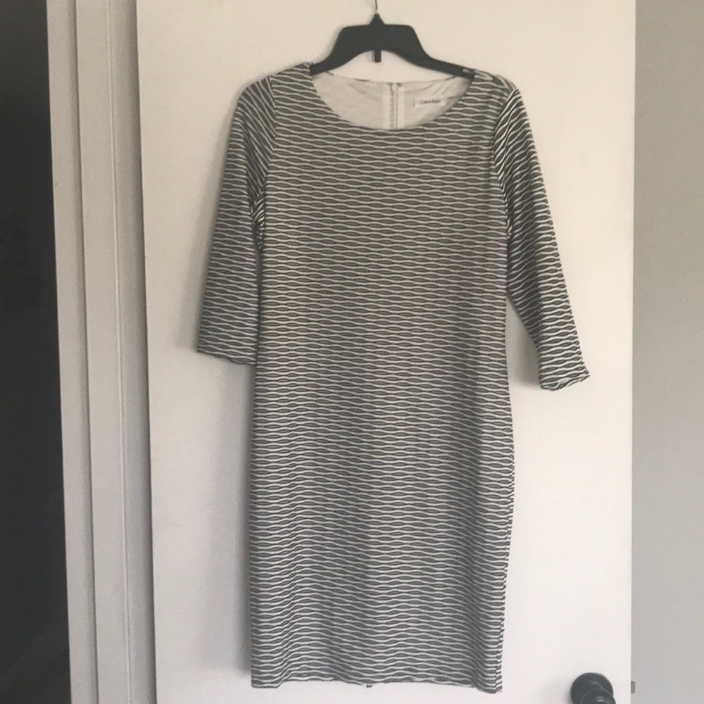 Calvin Klein 3/4 Sleeve Dress